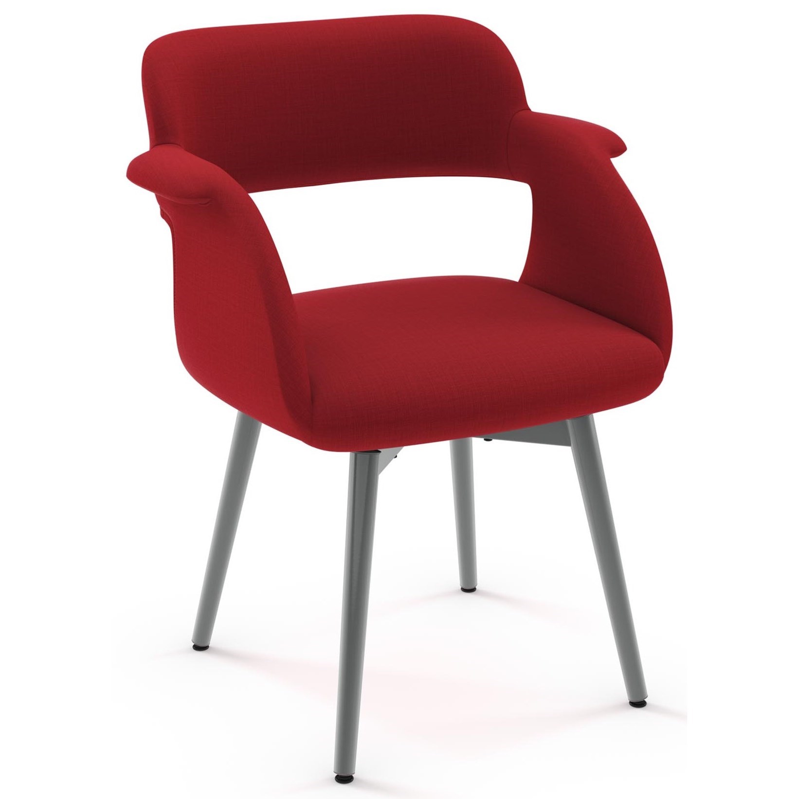Amisco Urban 751005364 Customizable Upholstered Sorrento Swivel Chair Belfort Furniture Chair Dining Arm Chairs